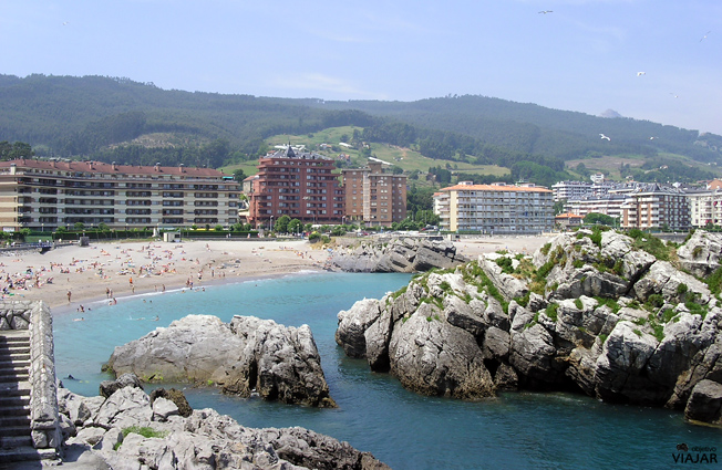 Playa de Ostende. Castro Urdales. Cantabria Playa de Ostende. Castro Urdales. Cantabria