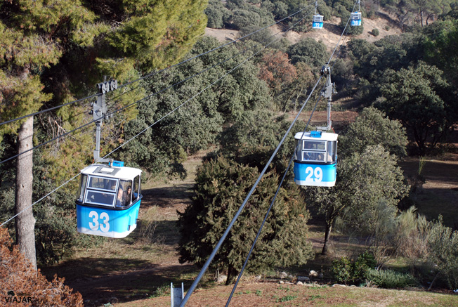 Las cabinas del Teleférico de Madrid Las cabinas del Teleférico de Madrid