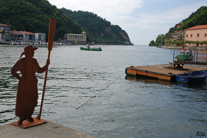 Homenaje a las bateleras. Pasai Donibane. Pasaia Homenaje a las bateleras. Pasai Donibane. Pasaia
