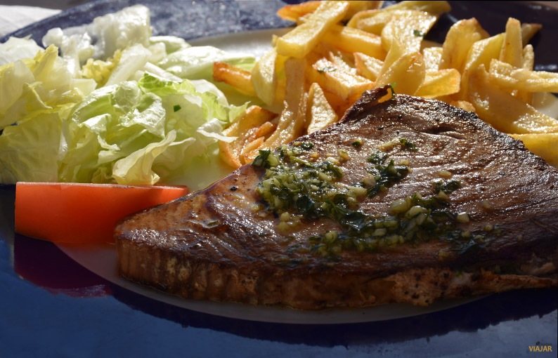 Atún a la plancha. Cádiz Atún a la plancha. Cádiz