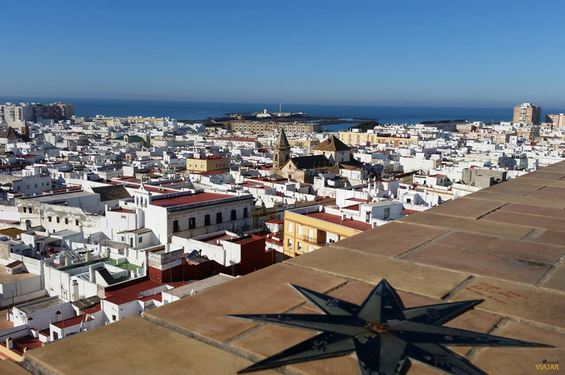 Panorámica de Cádiz desde la Torre Tavira Panorámica de Cádiz desde la Torre Tavira