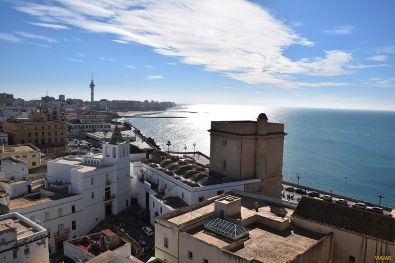 Panorámica de Cádiz desde la Torre del Reloj Panorámica de Cádiz desde la Torre del Reloj