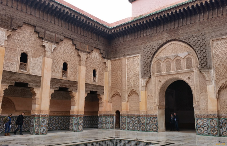 Madraza Ali Ben Youssef. Marrakech Madraza Ali Ben Youssef. Que visitar en Marrakech