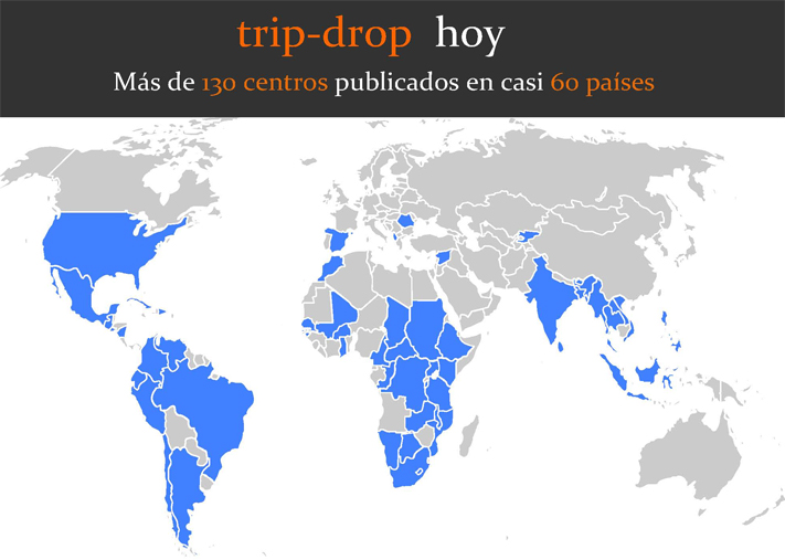 Mapa trip-drop Mapa trip-drop