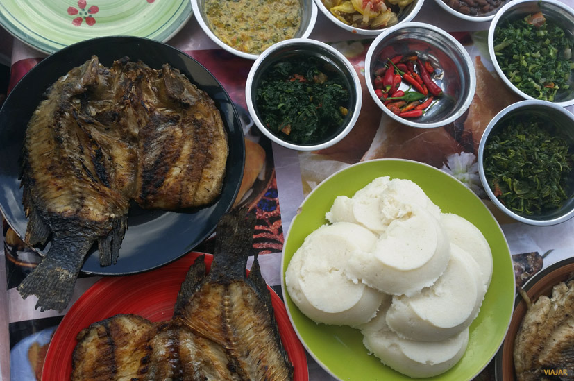 Nshima. Zambia Nshima. Zambia