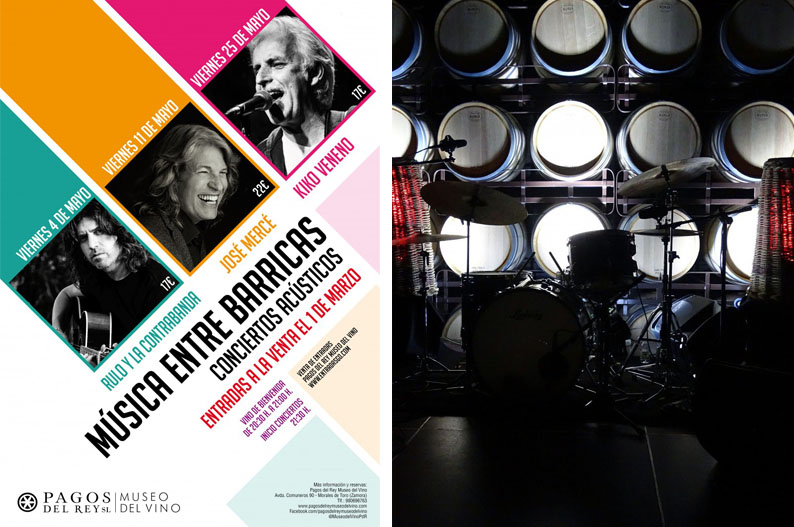 Música entre Barricas. Museo del Vino de Pagos del Rey Musica entre Barricas. Museo del Vino de Pagos del Rey