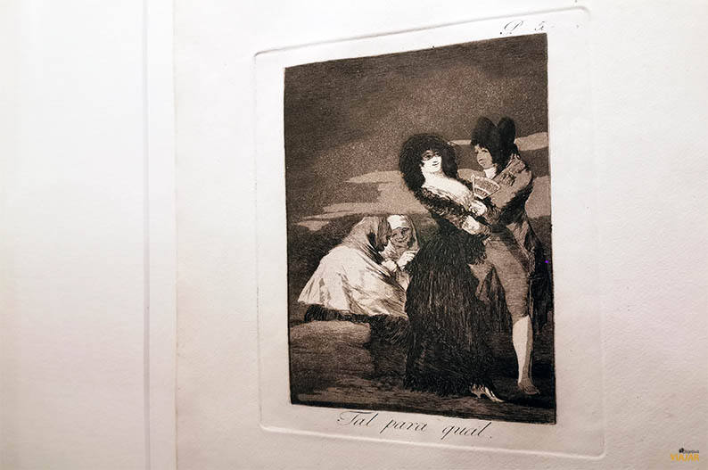 Grabado de Goya