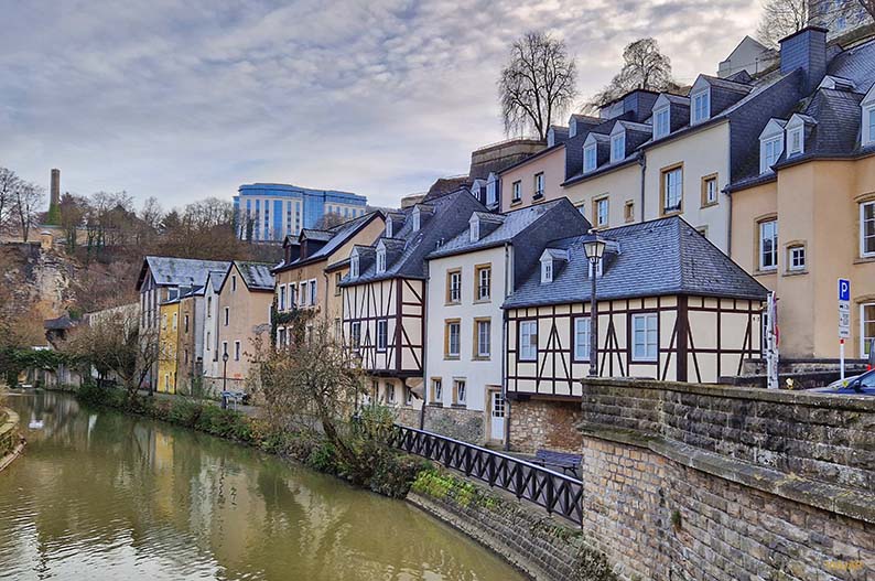 Grund. Luxemburgo ciudad