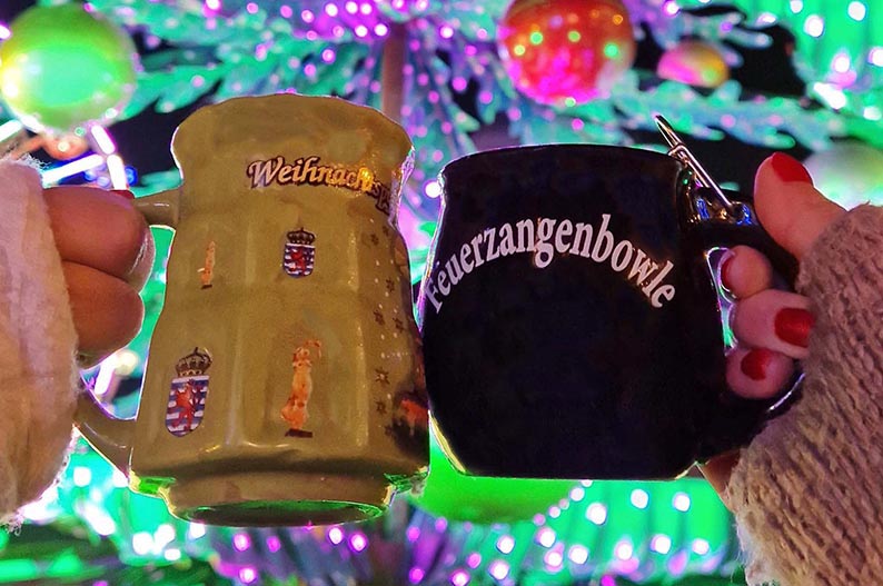 Brindis navideño en Luxemburgo