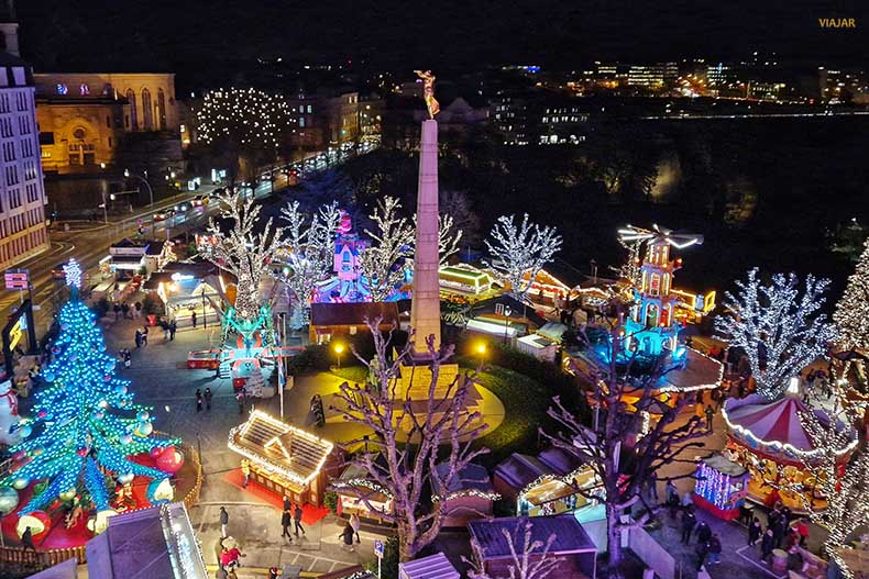 Wantermaart. Luxemburgo en Navidad